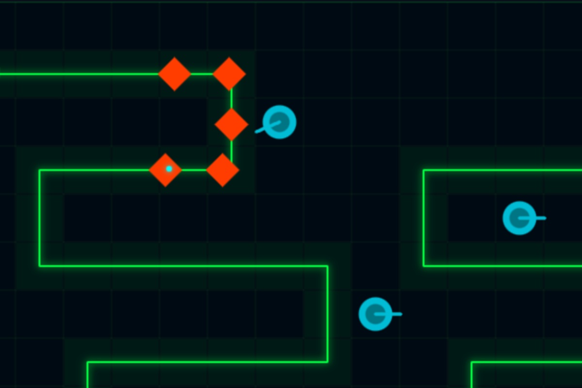 Cyber Towers - Free online neon tower defense game