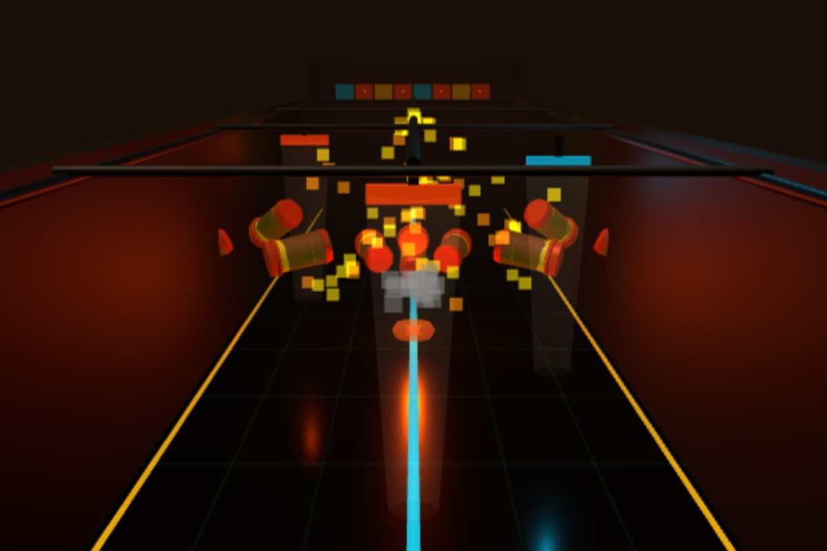 Fuse Alley - Free online 3D physics bomb-bowling game