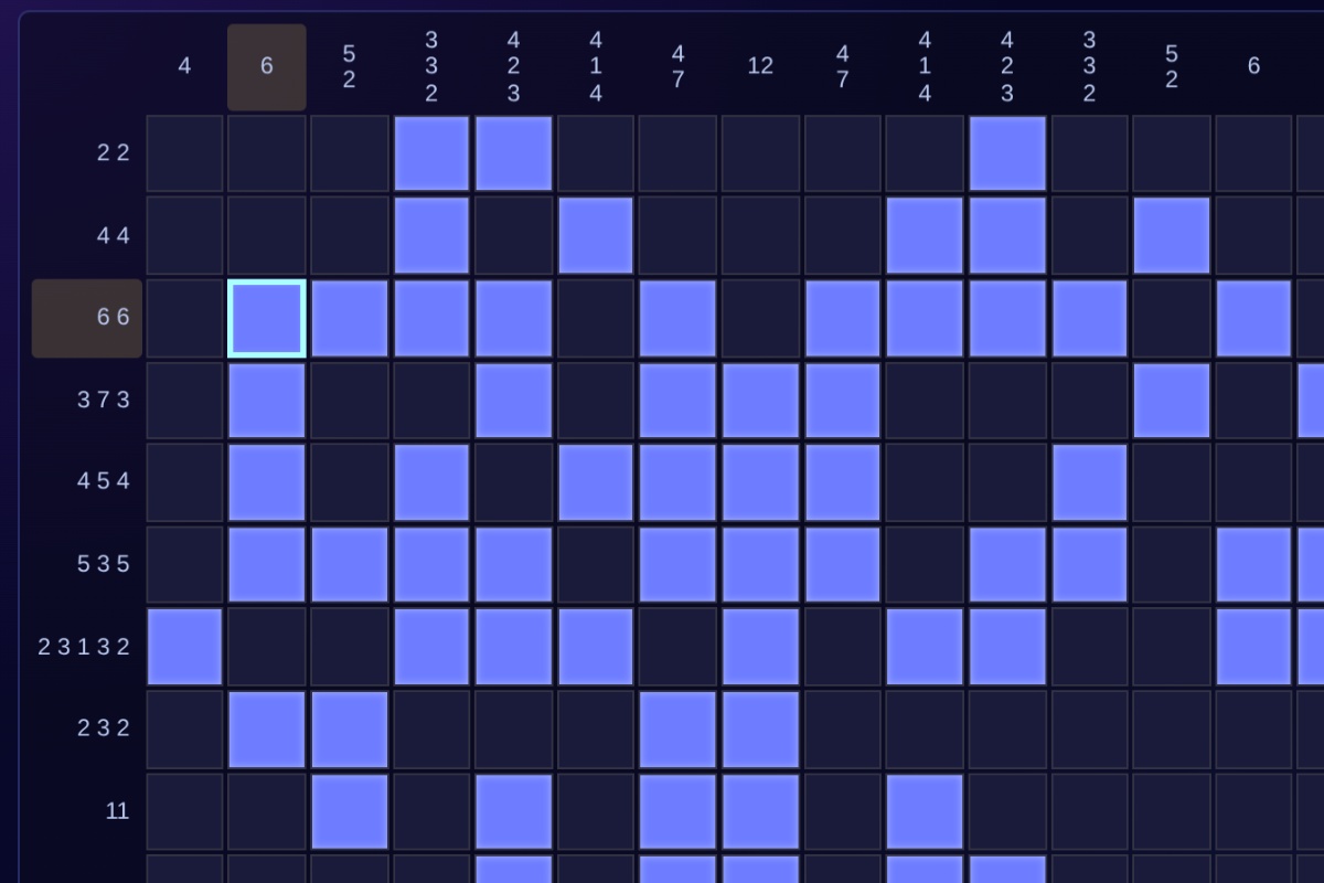Hanjie - Free online nonogram logic puzzle game