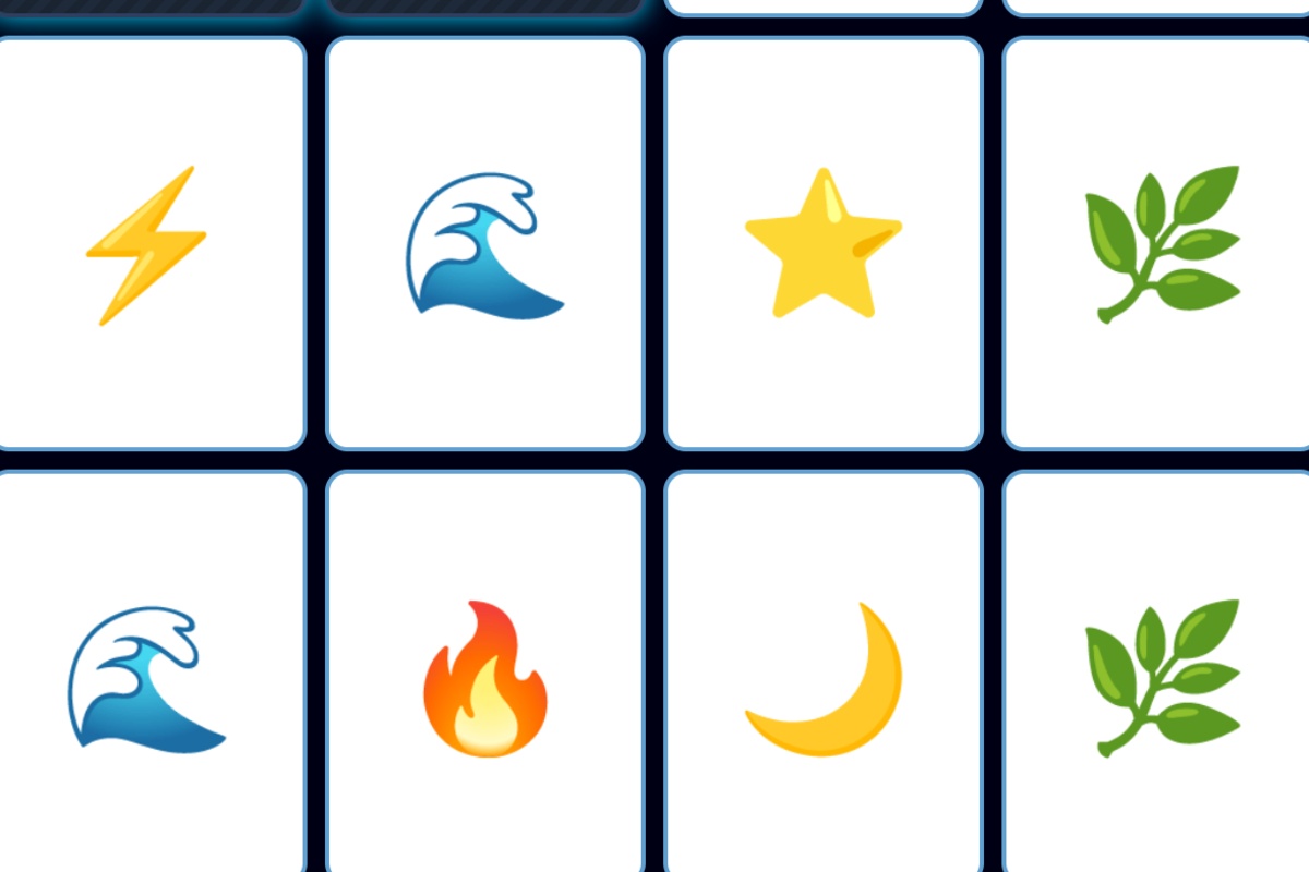 Recall - Free online memory card matching game with combos and Sprint mode