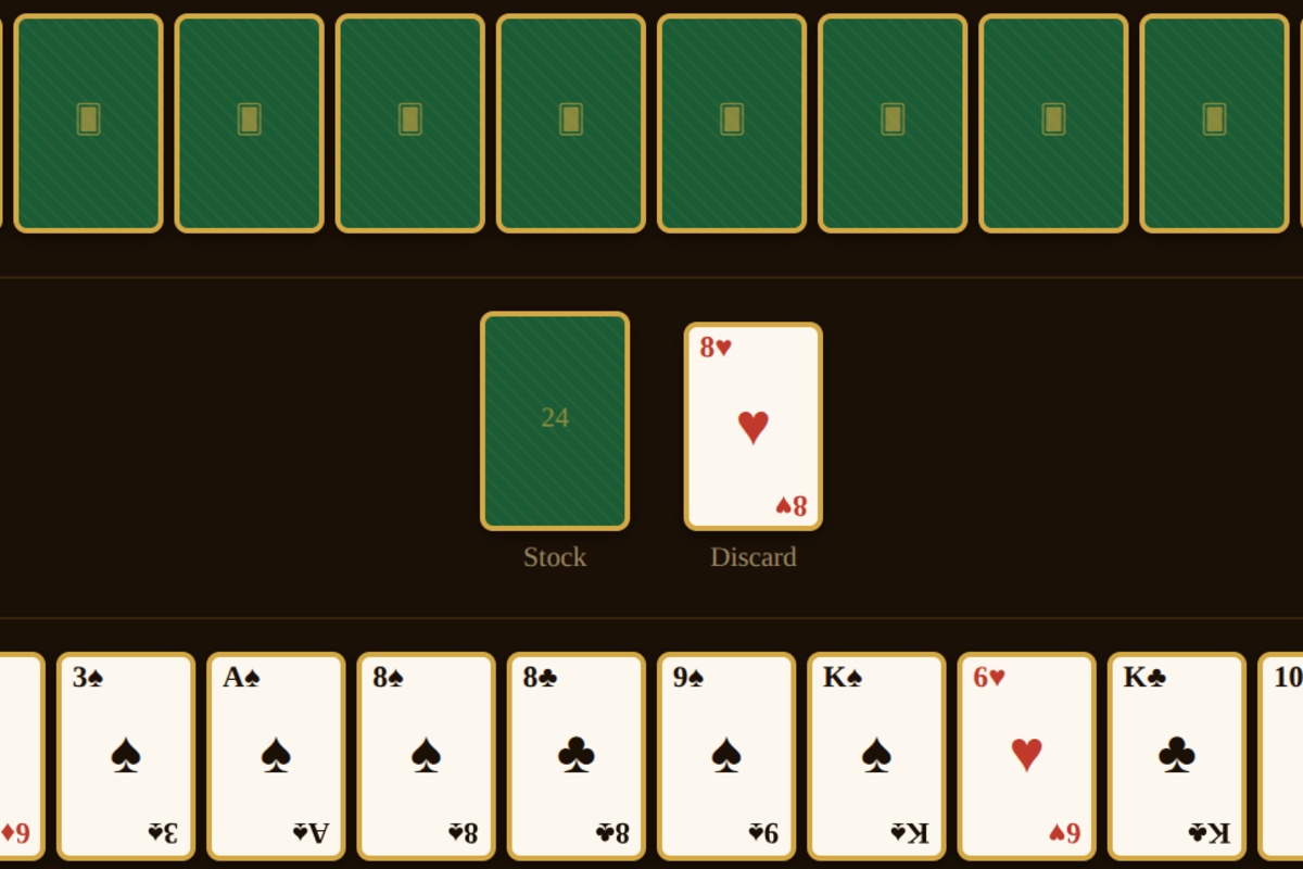 Rummy - Free online Gin Rummy card game vs AI