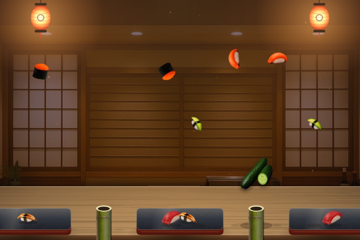 Sushi Ninja - Free online slice-the-ingredients arcade game